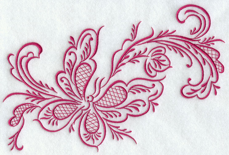 Simply Rosemaling Sommerfugl 3
