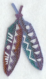 Southwestern Silhouette - Feathers