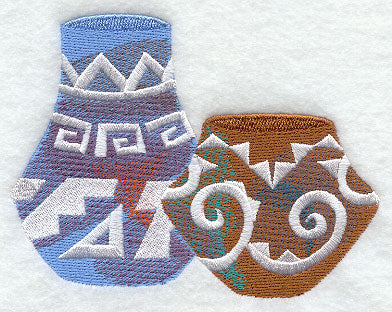 Southwestern Silhouette - Pots