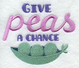 Give Peas a Chance