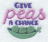 Give Peas a Chance