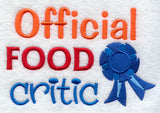 Official Food Critic