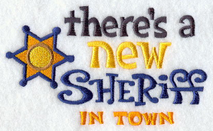 There's a New Sheriff in Town