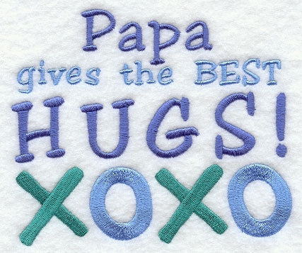 Papa Gives the Best Hugs