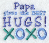 Papa Gives the Best Hugs