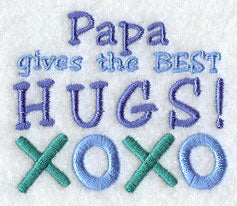 Papa Gives the Best Hugs