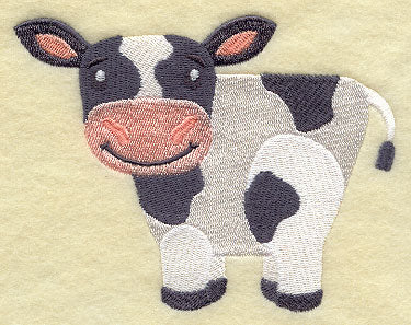 Playful Cow