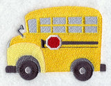 School Buses Stack - Lil' Yellow Bus