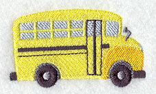 School Buses Stack - Back to School Bus