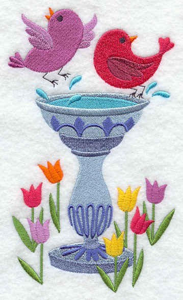 Sweet Tweet Birdbath 1