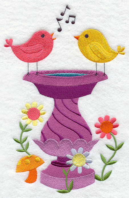 Sweet Tweet Birdbath 2