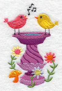 Sweet Tweet Birdbath 2