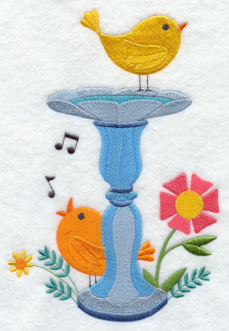 Sweet Tweet Birdbath 3