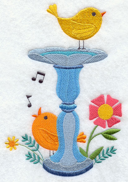 Sweet Tweet Birdbath 3