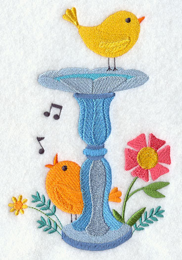 Sweet Tweet Birdbath 3