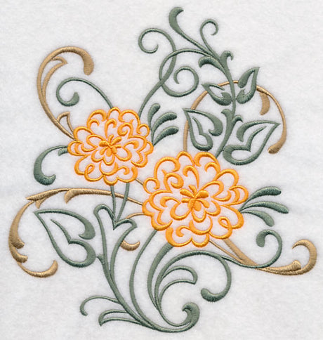 Chrysanthemum Filigree