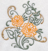 Chrysanthemum Filigree