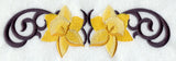 Scrollwork Daffodil Border