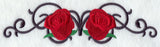 Scrollwork Rose Border
