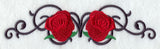Scrollwork Rose Border