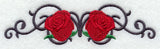 Scrollwork Rose Border
