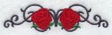 Scrollwork Rose Border