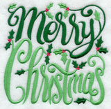 Merry Christmas with Holly