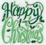 Happy Christmas with Holly