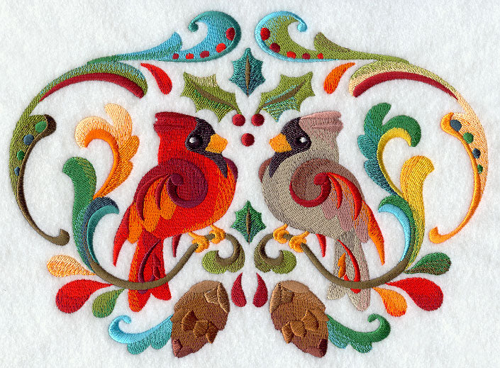 Spring into Christmas Cardinals