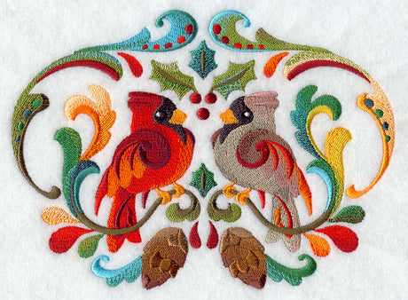 Spring into Christmas Cardinals