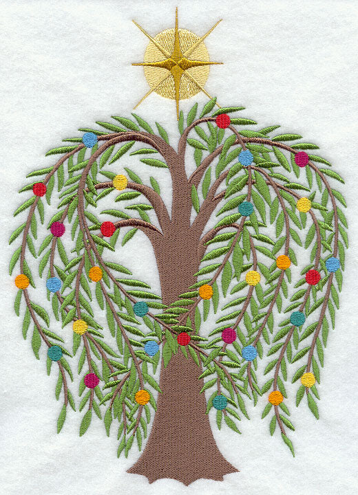 Christmas Trees Around the World - Weeping Willow