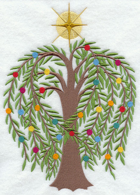 Christmas Trees Around the World - Weeping Willow