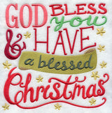 God Bless You and Have a Blessed Christmas