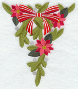 Christmas Bunting - Mistletoe & Poinsettia