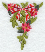 Christmas Bunting - Mistletoe & Poinsettia