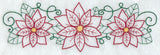 Lovely and Light Poinsettia Border