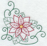 Lovely and Light Poinsettia Corner