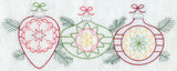 Festive Ornament Border
