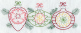 Festive Ornament Border
