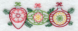 Festive Ornament Border
