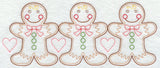 Gingerbread Cookie Love Border