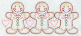 Gingerbread Cookie Love Border