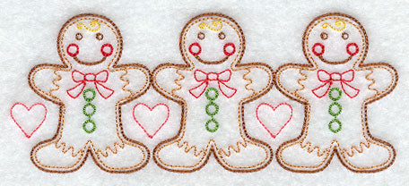 Gingerbread Cookie Love Border