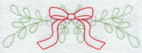 Merry Mistletoe Border