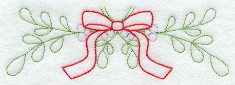 Merry Mistletoe Border