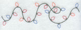 Festive Christmas Lights Border