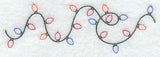 Festive Christmas Lights Border