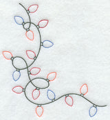 Festive Christmas Lights Corner