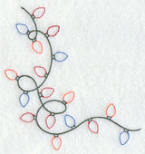 Festive Christmas Lights Corner