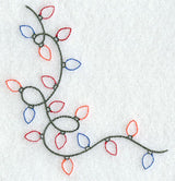 Festive Christmas Lights Corner